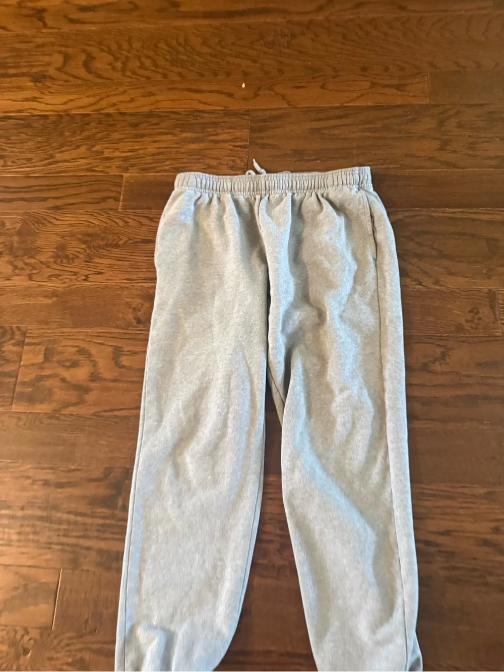 Gap adult Heather  Gray Elastic-Waist Sweatpants thick comfortable sz Medium